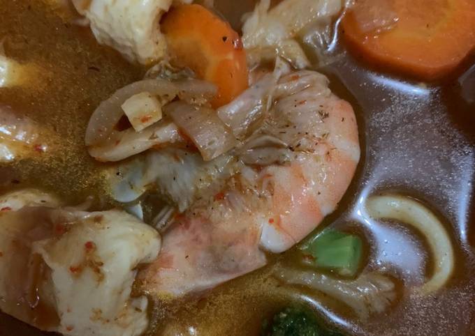 Tomyum seafood 🥰