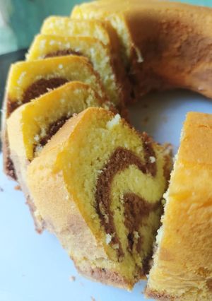Foto resep Marble Cake 3 Telur