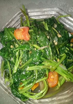 Foto resep Tumis kangkung simple