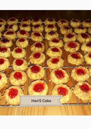 Foto resep Strawberry Thumbprint Cookies