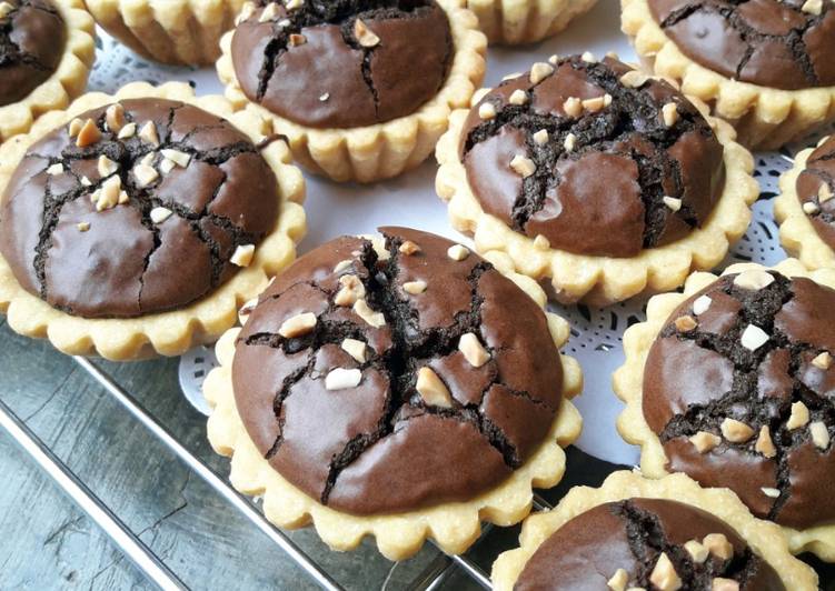 Langkah Mudah untuk Menyiapkan Pie Brownies part II yang Lezat