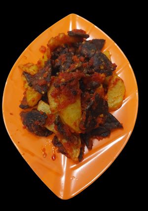Foto resep Paru goreng belado