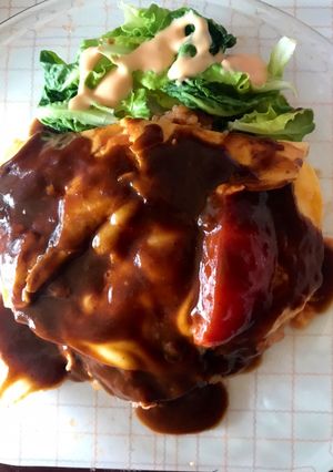 Foto resep Omurice