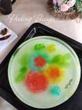Puding Bunga Metode Suntik