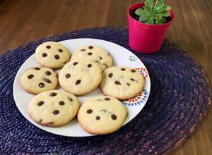 Una foto de Galletas con chips de chocolate