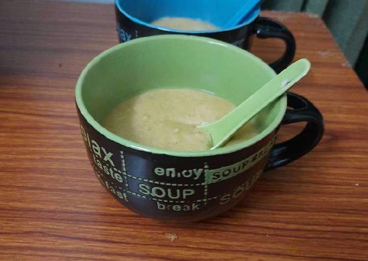 Besan soup(besan shera)