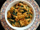 મેથી ચણા ના લોટ નુ શાક (Fenugreek BengalGram Flour Shak Recipe In Gujarati)