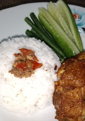 Foto resep Ayam goreng sambal terasi