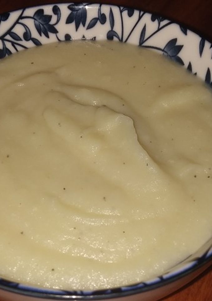Una foto de Puré de patata simple