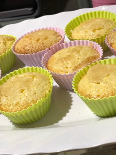 Una foto de Muffins de vainilla deliciosos