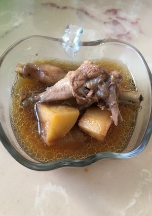 Foto resep Ayam Kentang Kecap