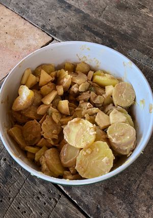 Une photo de Salade aux 2 pommes