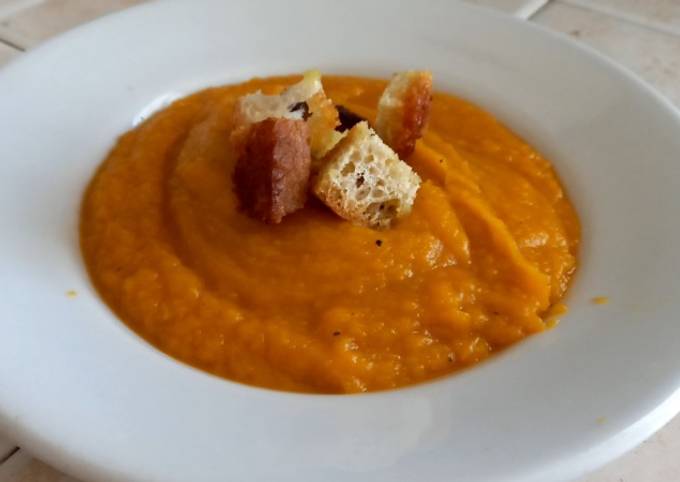 Passi a Preparare Qualsiasi notte della settimana Vellutata di zucca