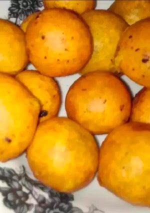 Foto resep Bola bola ubi kuning