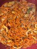 Tinga vegana con setas