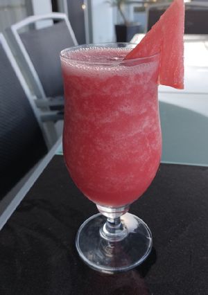 A picture of Flamingo Juice 🦩.