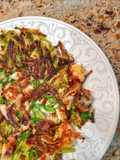 Pajeon (spring onion pancakes)
