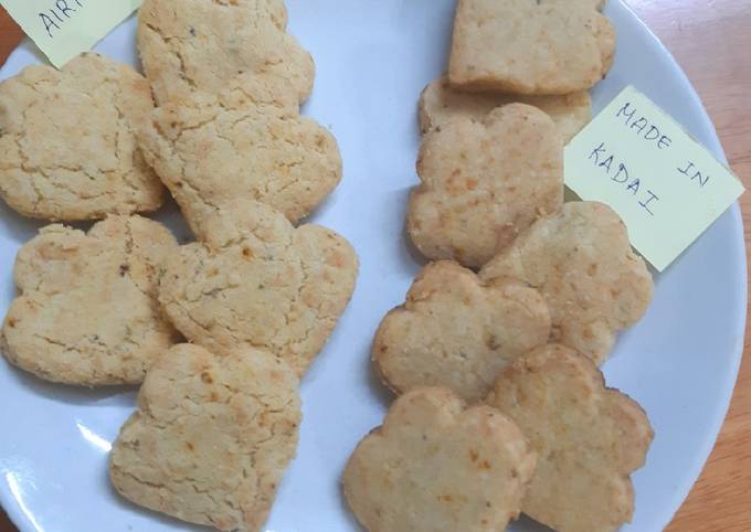 Steps to Make Perfect Cheese Chilli Cookies