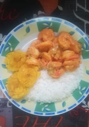 Una foto de Camarones en Salsa de Yogurt 🍤