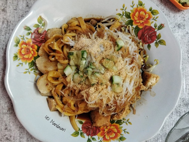 Cara Gampang Membuat Rujak Mie Palembang Anti Gagal