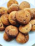 Biscotti per la colazione con gocce di cioccolato
