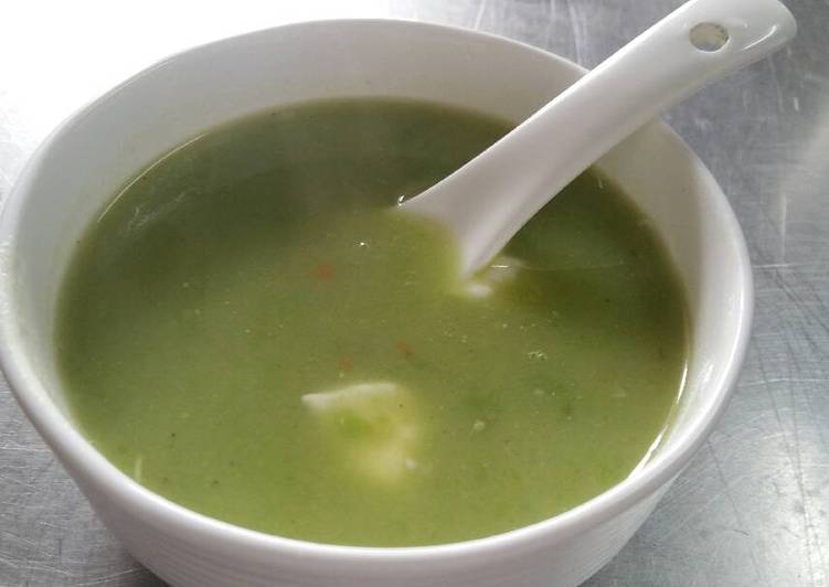 Peas soup