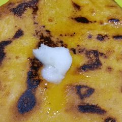 A picture of Maize flour Roti.