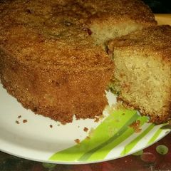 A picture of Tutty fruitty cake.