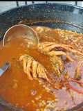 Arroz caldoso con bogavante - Arròs caldós amb llamàntol