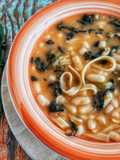 Pasta and Beans with Tuscan Kale