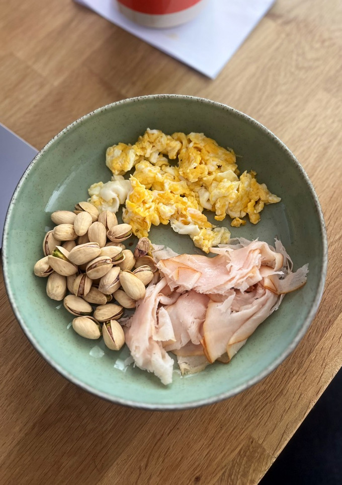 Una foto de Desayuno exprés y saciante