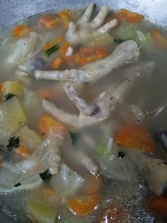 Foto resep Sop ceker ayam