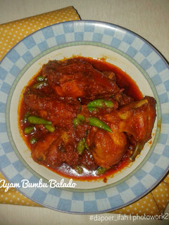 Foto resep Ayam Bumbu Balado