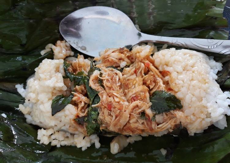 Nasi bakar ayam