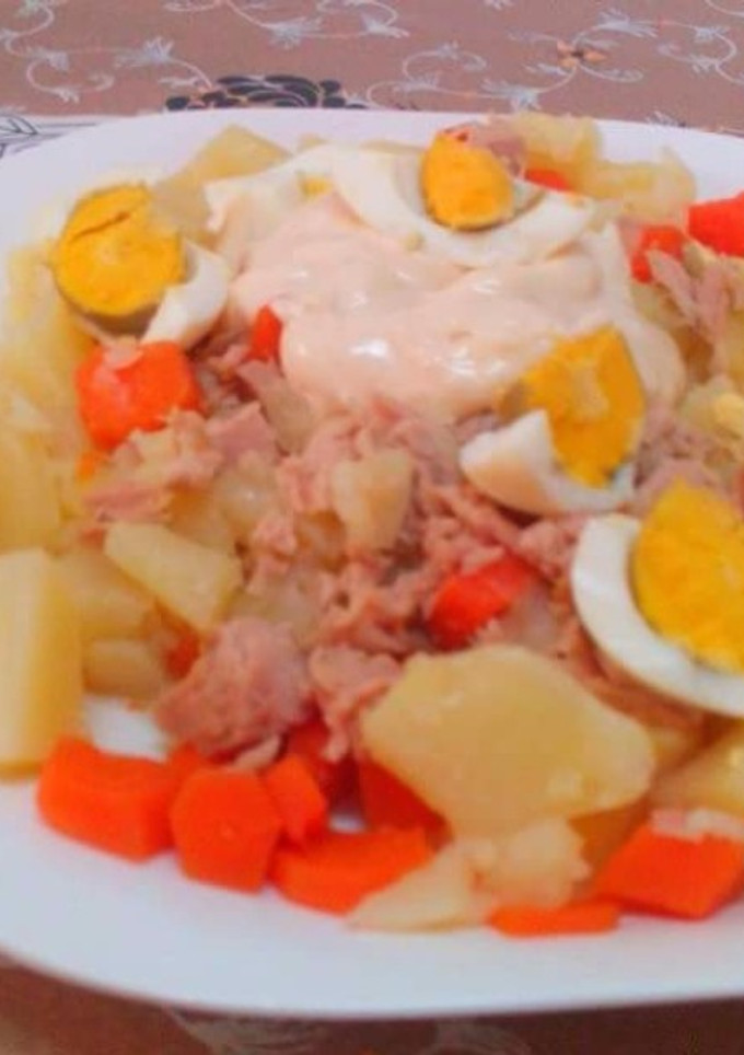Una foto de Ensalada de patata