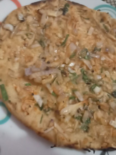 A picture of Tandoori onion chapati.