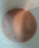 Licuado de banana y fresa