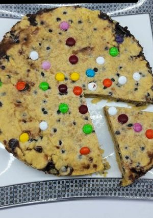 عکسی از دستور کوکی قالبی با مغز شکلات