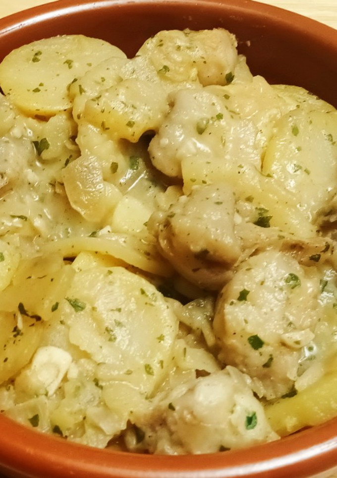 Una foto de Rape con patatas