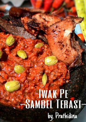 Foto resep Iwak Pe Sambel Terasi