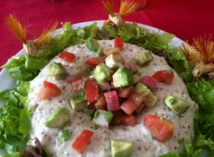 Una foto de Savarín de pescado: cocina para las Fiestas