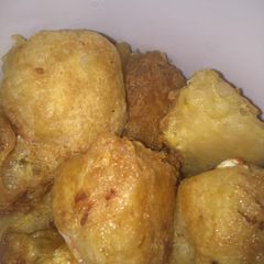 A picture of Yam Balls.