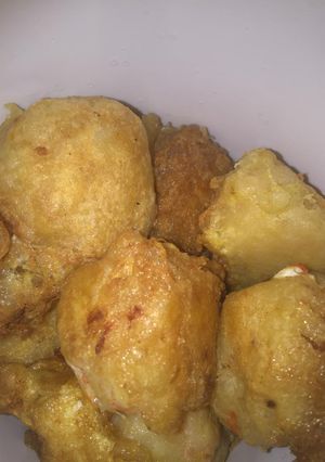 A picture of Yam Balls.