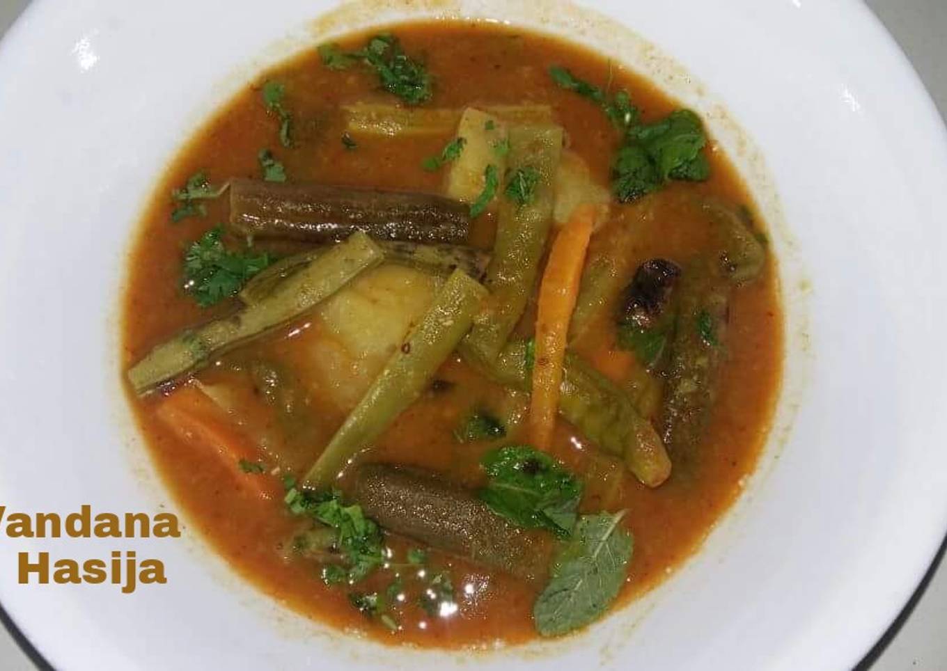 Innovative Mango Flavoured Sindhi Curry