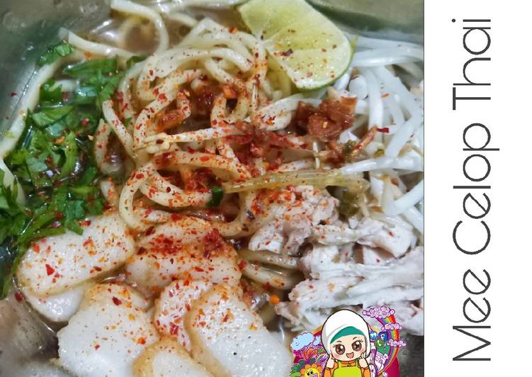 Mee celop Thai, Rahsia Resepi Sedap