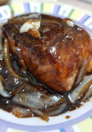 Foto resep Salmon saus teriyaki