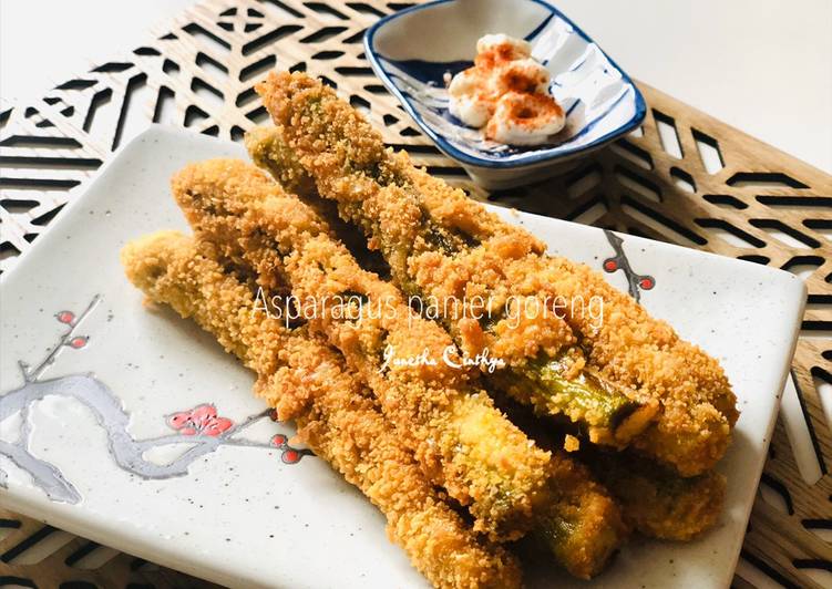 Asparagus panier goreng