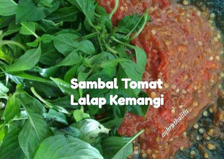 Resep 78. Sambal Tomat Lalap Kemangi, Enak