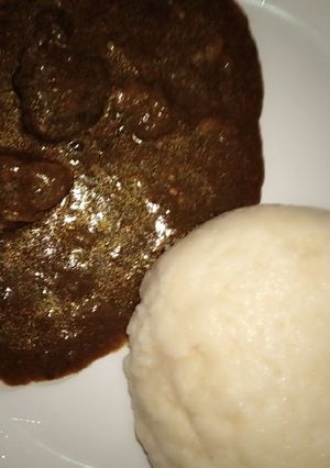 A picture of Akuku Soup.