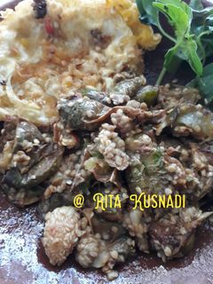 Foto resep Cobek Terong Goreng